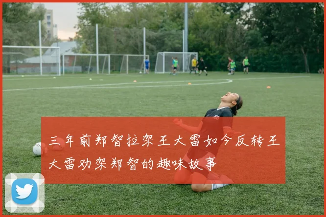 三年前郑智拉架王大雷如今反转王大雷劝架郑智的趣味故事