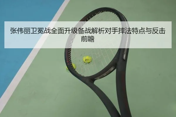 张伟丽卫冕战全面升级备战解析对手摔法特点与反击前瞻